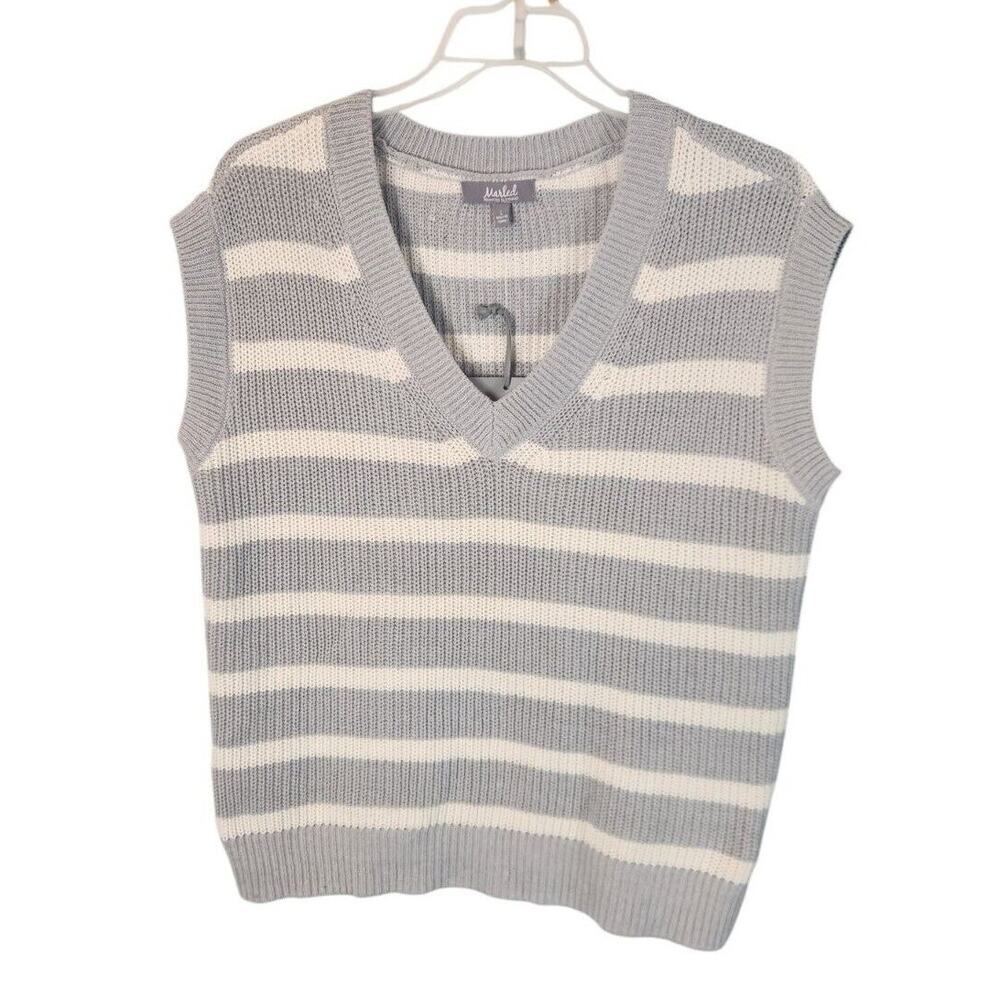 Marled sweater vest NWT women's large